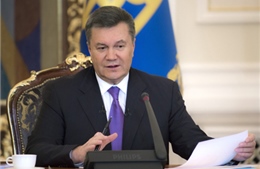 Ông Yanukovych tuyên bố vẫn là tổng thống hợp pháp của Ukraine